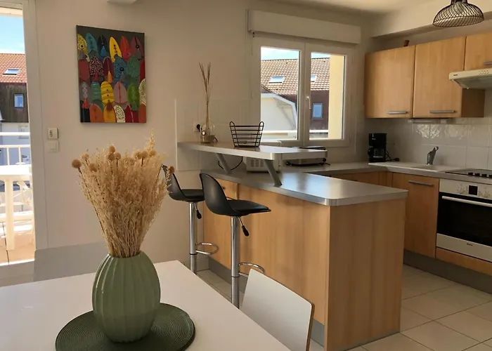 With Bright Sunny Balcony * Merlimont